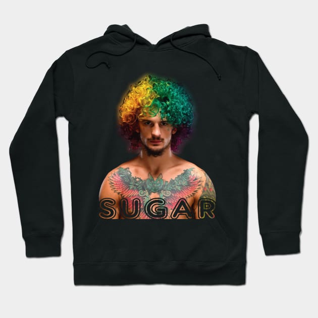 Sugar Sean O'Malley Rainbow Sugar Hoodie by SavageRootsMMA